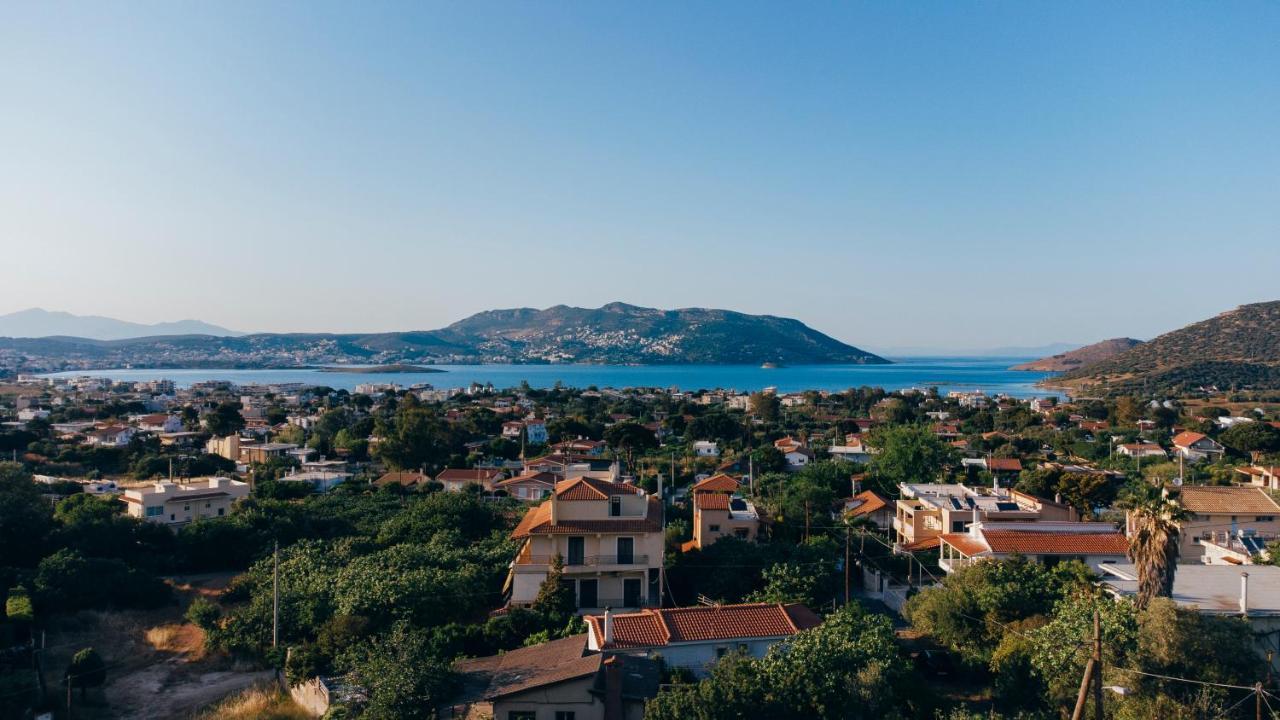 Small House Great View In Porto-Rafti Gulf Pórto Ráfti Extérieur photo