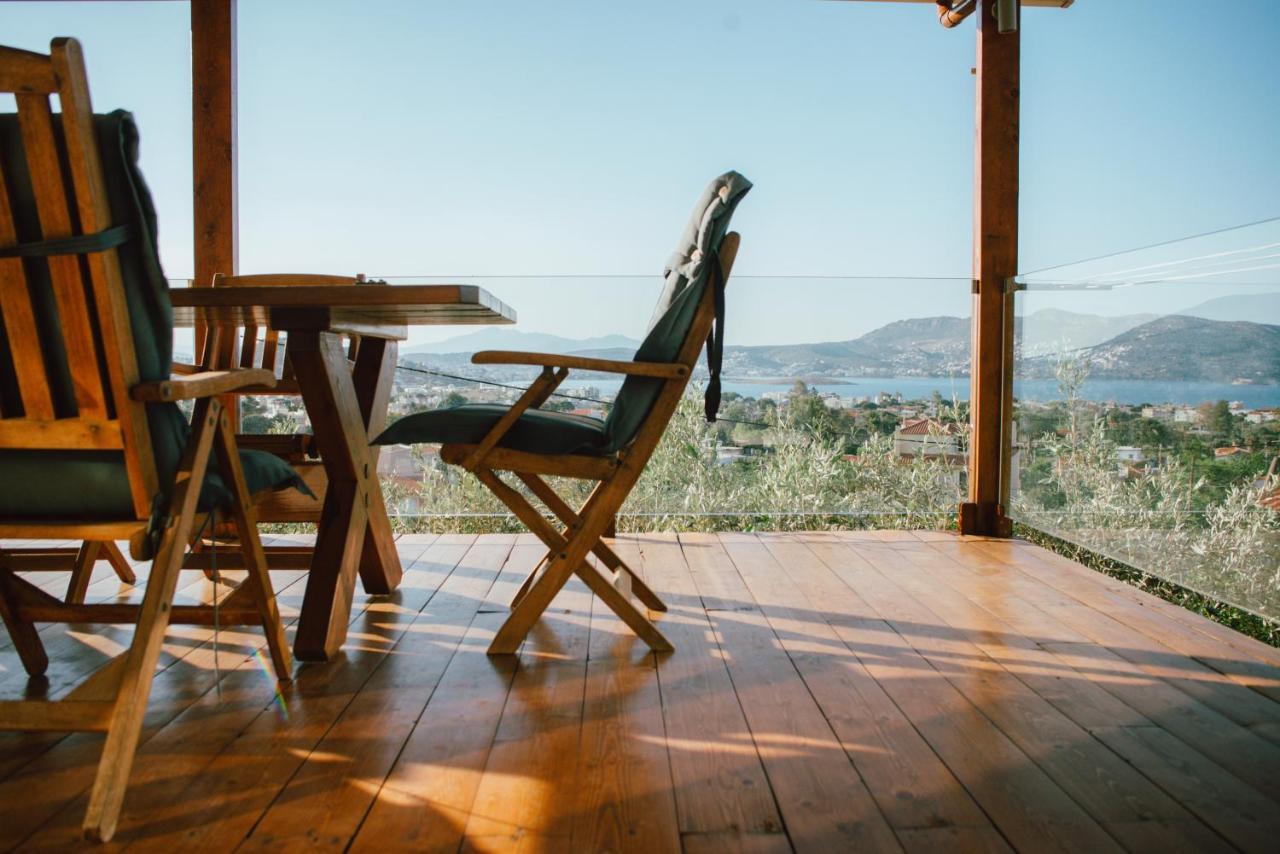 Small House Great View In Porto-Rafti Gulf Pórto Ráfti Extérieur photo